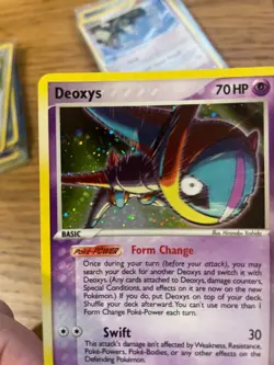 NM! Deoxys (Speed) (2/106) EX Emerald Holo Rare Pokemon Card! FAST & FREE P&P! - Image 3