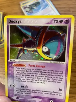 NM! Deoxys (Speed) (2/106) EX Emerald Holo Rare Pokemon Card! FAST & FREE P&P! - Image 4