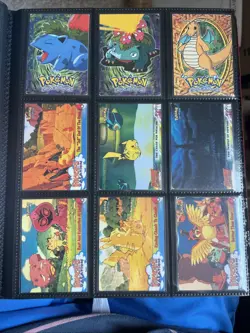 Vintage Pokemon Card Lot Binder Not Included - Image 3