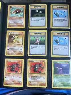 Vintage Pokemon Card Lot Binder Not Included - Image 5