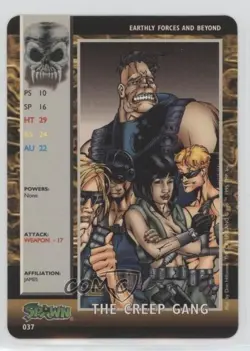 1995 Spawn - Power Cardz Trading Card Game Earthly Forces and Beyond #037 - Image 1
