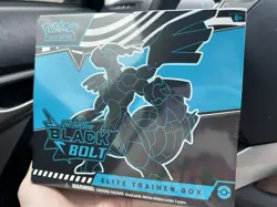 New Factory Sealed Scarlet & Violet Pokemon Black Bolt ETB! - Image 1