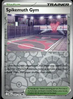 Pokemon Spikemuth Gym 169/182 Destined Rivals Reverse Holo Uncommon 2 Card Lot - Image 1