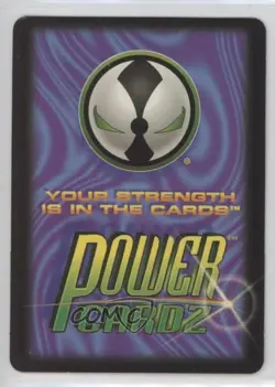 1995 Spawn - Power Cardz Trading Card Game Enhancement MacNeil & Volokhov #073 - Image 2