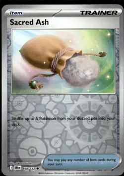 Pokemon Sacred Ash 168/182 Destined Rivals Reverse Holo Uncommon 2 Card Lot - Image 1