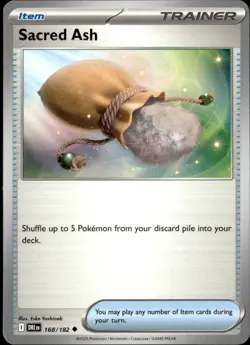 Pokemon Sacred Ash 168/182 Destined Rivals Non Holo Uncommon 2 Card Lot - Image 1