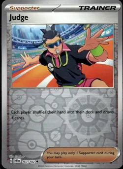 Pokemon Judge 167/182 Destined Rivals Reverse Holo Uncommon 2 Card Lot - Image 1