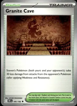 Pokemon Granite Cave 166/182 Destined Rivals Non Holo Uncommon 2 Card Lot - Image 1