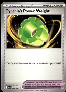 Pokemon Cynthia’s Power Weight 162/182 Destined Rivals Non Holo 2 Card Lot - Image 1