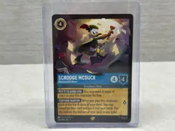 Scrooge McDuck 154/204 Legendary Disney Lorcana Archazia’s Island Card - NM - Image 1