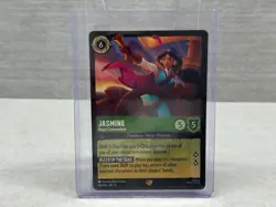Jasmine - Royal Commodore 84/204 Legendary Disney Lorcana Azurite Sea Card - NM - Image 1