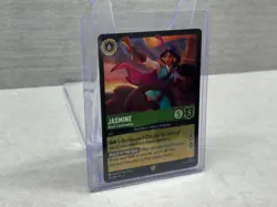 Jasmine - Royal Commodore 84/204 Legendary Disney Lorcana Azurite Sea Card - NM - Image 2