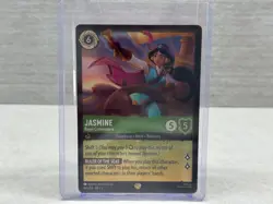 Jasmine Royal Commodore 84/204 Legendary FOIL Disney Lorcana Azurite Sea Card NM - Image 1