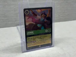 Jasmine Royal Commodore 84/204 Legendary FOIL Disney Lorcana Azurite Sea Card NM - Image 2