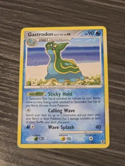 Pokemon Platinum Rising Rivals Single Card Rare Gastrodon East Sea 21/111 - NM - Image 1