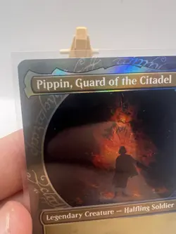 Pippin, Guard of the Citadel - MTG Lord Of The Rings - 0326 - Showcase FOIL Rare - Image 5