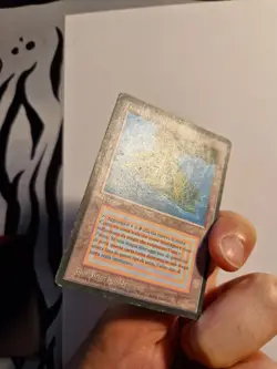 MTG Magic The Gathering Dual Lands Isola Vulcanica (Volcanic Island) FBB PLAYED - Image 4