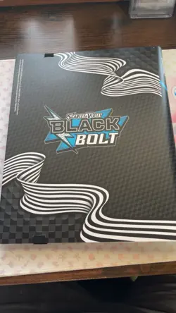 Pokemon Black Bolt White Flare Binder * BINDER ONLY* - Image 2