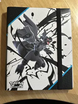 Pokemon Black Bolt White Flare Binder * BINDER ONLY* - Image 1