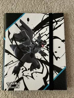 Pokemon Black Bolt White Flare Binder * BINDER ONLY* - Image 1