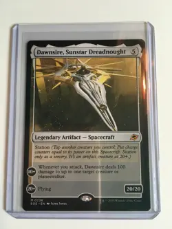 MTG Dawnsire, Sunstar Dreadnought NM Regular MTG Edge of Eternities - Image 3