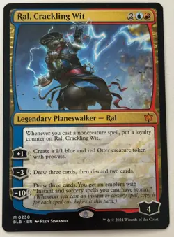 MTG Ral, Crackling Wit - Bloomburrow - NM - Image 1
