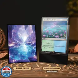 MTG Card Sleeves - Underground Sea - Fantasy Dual Lands Series - Ultra Clear - Image 3