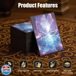 MTG Card Sleeves - Underground Sea - Fantasy Dual Lands Series - Ultra Clear - Image 5