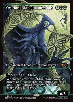 Overlord of the Hauntwoods - Foil Showcase DSK LP MTG - Image 1