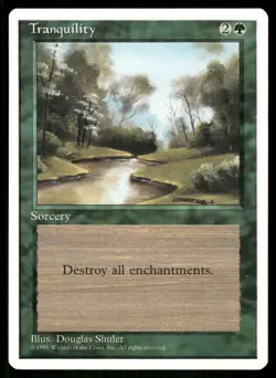 Tranquility 4th Edition MTG Magic the Gathering card - Image 1