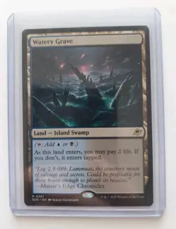 Watery Grave 261 Edge of Eternities EOE MTG Rare Land Unplayed Mint M/NM - Image 1