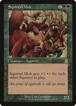 Squirrel Mob ODY HP MTG - Image 1