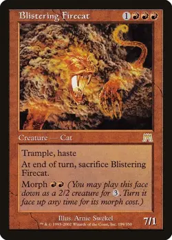 Blistering Firecat ONS HP MTG - Image 1