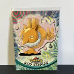 2000 Pokemon HYPNO #97 Topps Black Logo 1st Ed TV Animation NM - Image 1