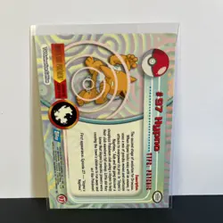 2000 Pokemon HYPNO #97 Topps Black Logo 1st Ed TV Animation NM - Image 2