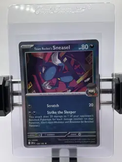Team Rocket’s Sneasel 128/182 Holo Rare Destined Rivals Pokemon TCG Near Mint NM - Image 1