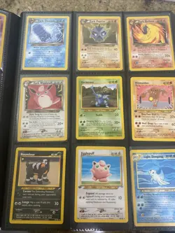 Near Complete Neo Destiny Set ALL of the 113/105 Pokemon Including NM Charizard - Image 5