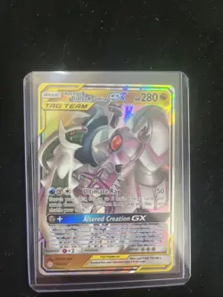 Pokemon Arceus & Dialga & Palkia GX 156/236 SM - Cosmic Eclipse Tag Team NM - Image 1