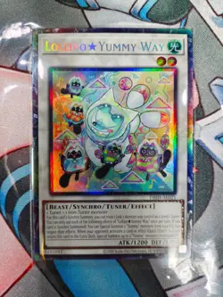 Yugioh Asian English OCG DBJH-AE021 Lollipo Yummy Way - Collector Rare - Image 1
