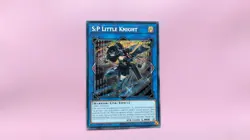 Yugioh S:P Little Knight RA03-EN049 1st edition Secret rare - Image 1