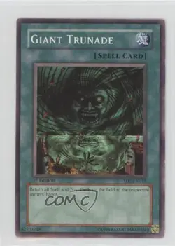 Giant Trunade 1st Ed. YuGiOh Zombie Madness Structure Deck #SD2-EN015 2005 - Image 1