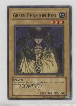 Green Phantom King YuGiOh Legend of Blue Eyes White Dragon #LOB-034 2002 - Image 1
