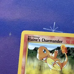 Pokemon Blaine's Charmander #61/132 Common Gym Heroes LP - Image 2