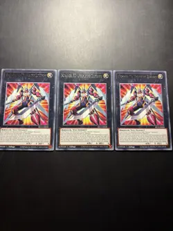 Yugioh! Playset 3x Nummer F0: Utopische Zukunft Rare - KICO-DE042 1. Auflage DE - Image 1