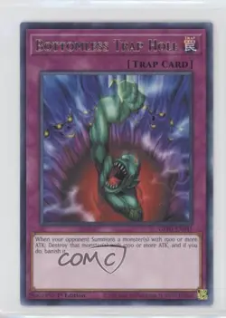 Bottomless Trap Hole 1st Ed. YuGiOh Genesis Impact #GEIM-EN045 - Image 1