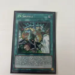 YUGIOH EN SHUFFLE SECRET RARE 1ST EDITION EXCELLENT BLCR-EN008 - Image 1