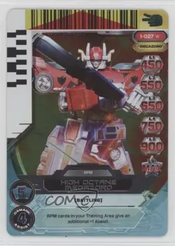 2013 Saban's Power Rangers - Action Card Game High Octane Megazord #1-027 - Image 1