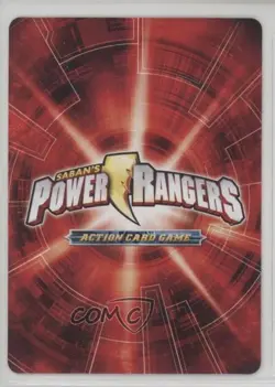 2013 Saban's Power Rangers - Action Card Game Red Super Samurai Ranger #1-085 - Image 2
