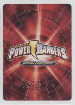 2013 Saban's Power Rangers - Action Card Game Hurricane Megazord #4-067 - Image 2