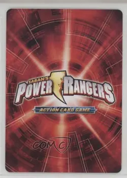 2013 Saban's Power Rangers - Action Card Game Yellow Samurai Ranger #1-016 - Image 2
